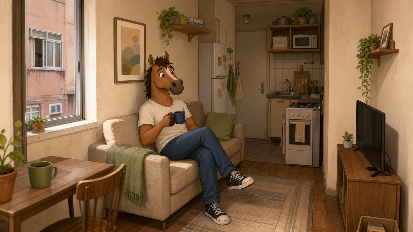 Apartamento compacto bem localizado